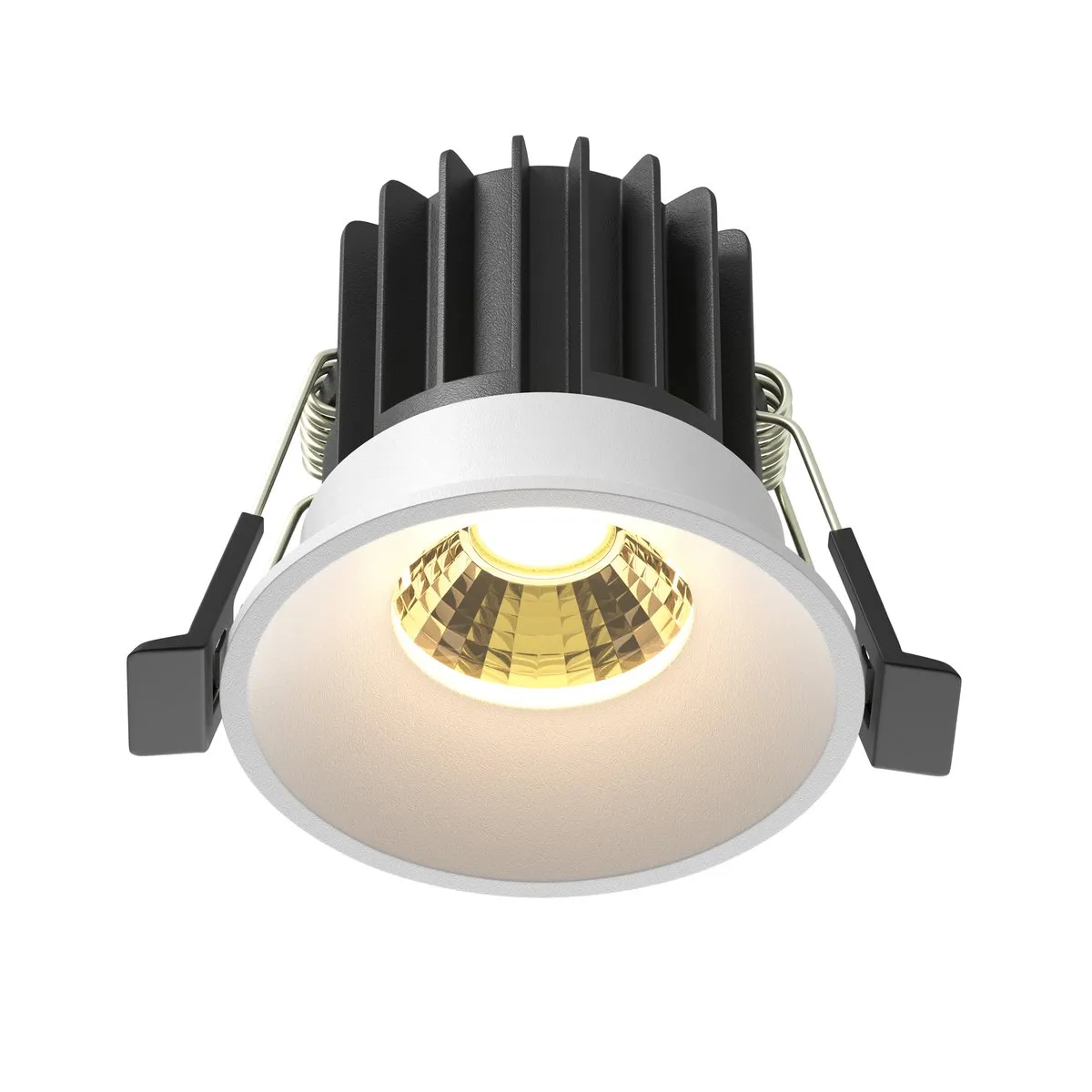DL058-7W2.7K-W Встраиваемый Светильник Downlight 2700K 50.0° IP 20 Алюминий LED Белый