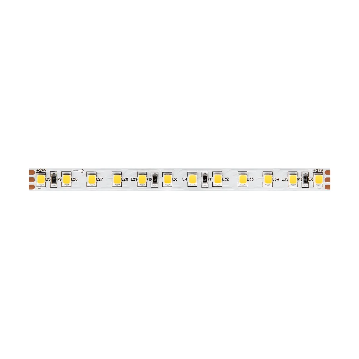 20040 Светильник Светодиодная лента Standard -K 120.0° IP 20 Медь LED Белый 5м