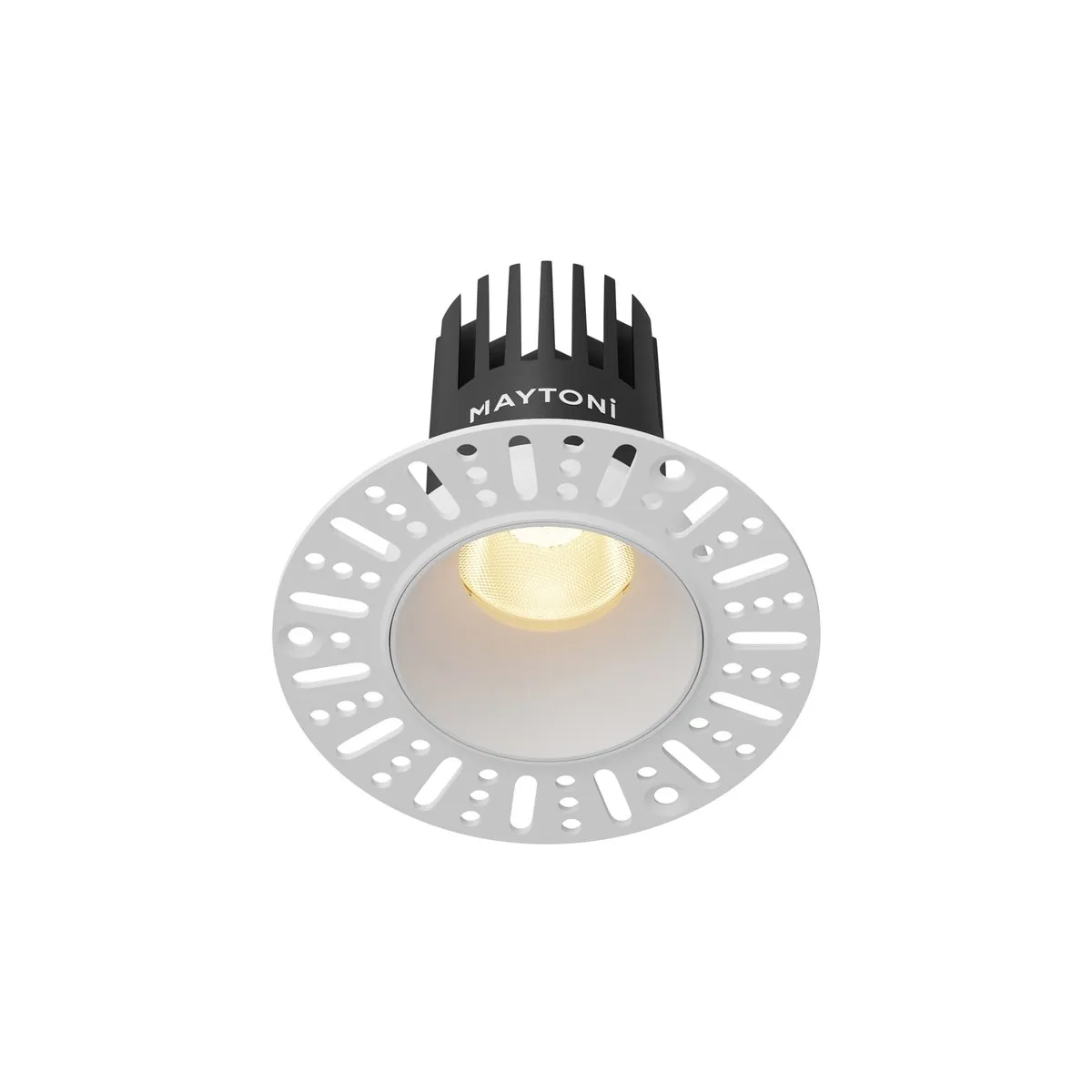 DL119-10W-2.7K-TRS-W Встраиваемый Светильник Downlight 2700K 50.0° IP 20 Алюминий LED Белый 10Вт