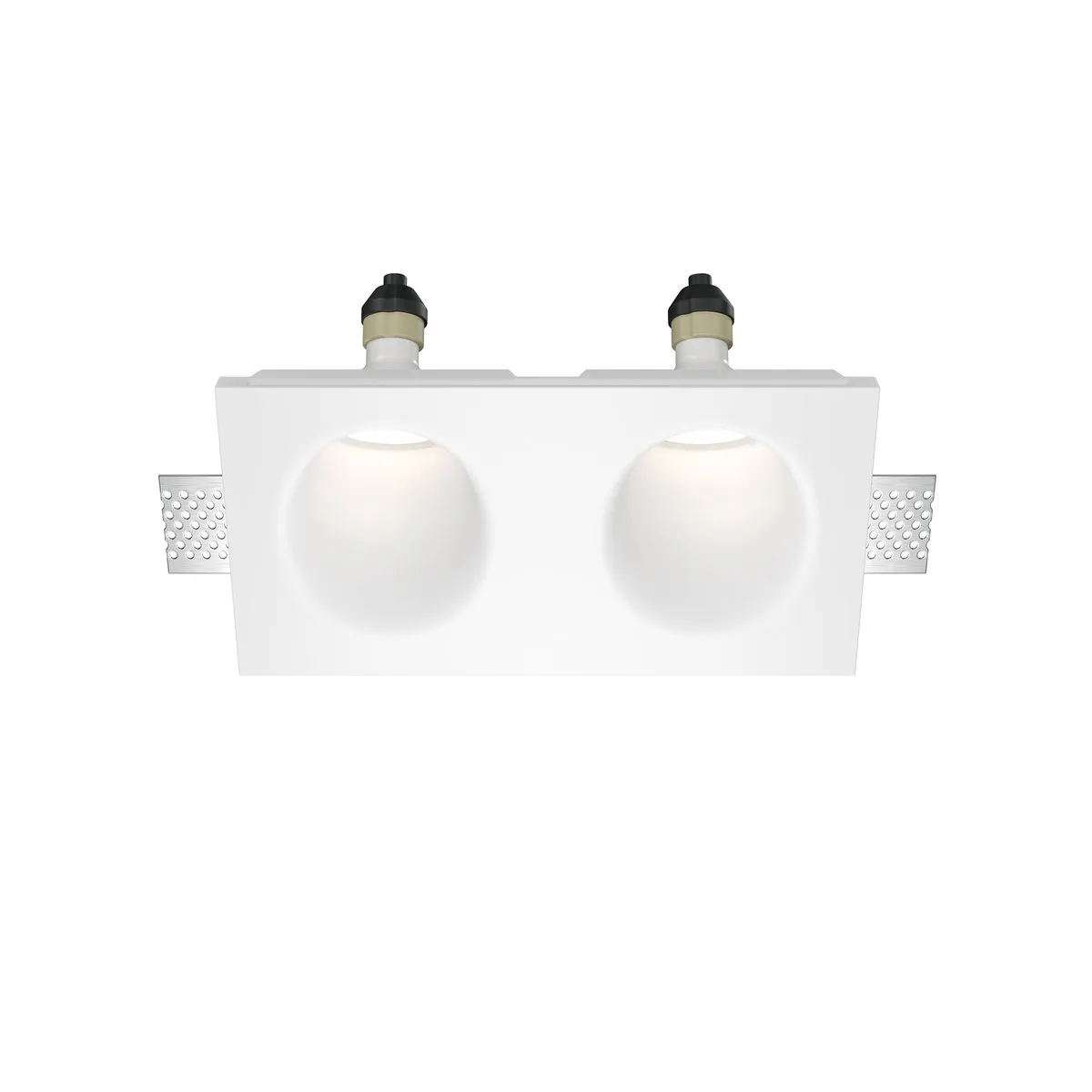 DL002-WW-02-W Встраиваемый Светильник Downlight 0K 120° IP 20 Гипс GU10 Белый