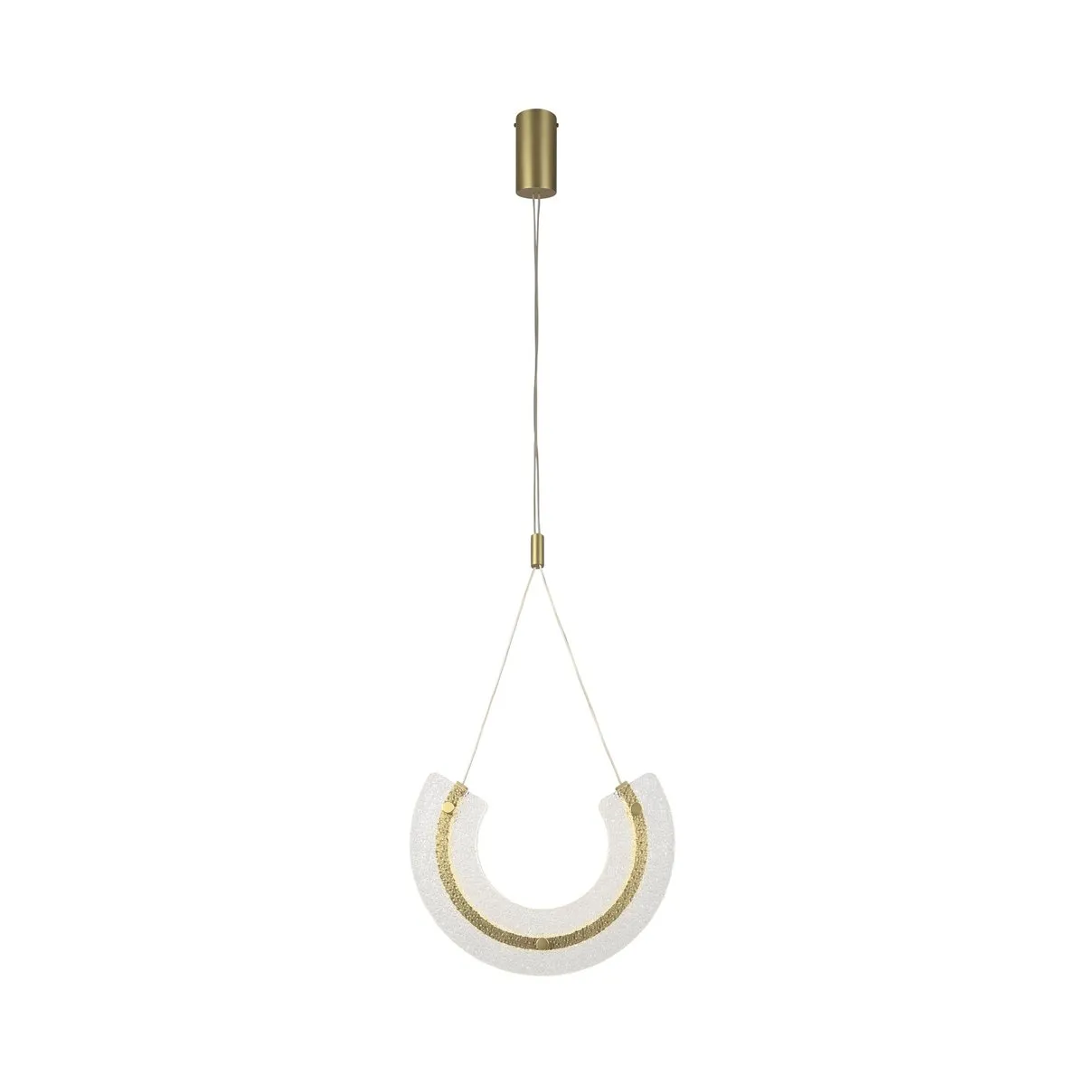 P091PL-L18G3K1 Подвесной Светильник Pendant 3000K 180.0° IP 20 Алюминий, Стекло LED Золото Прозрачный