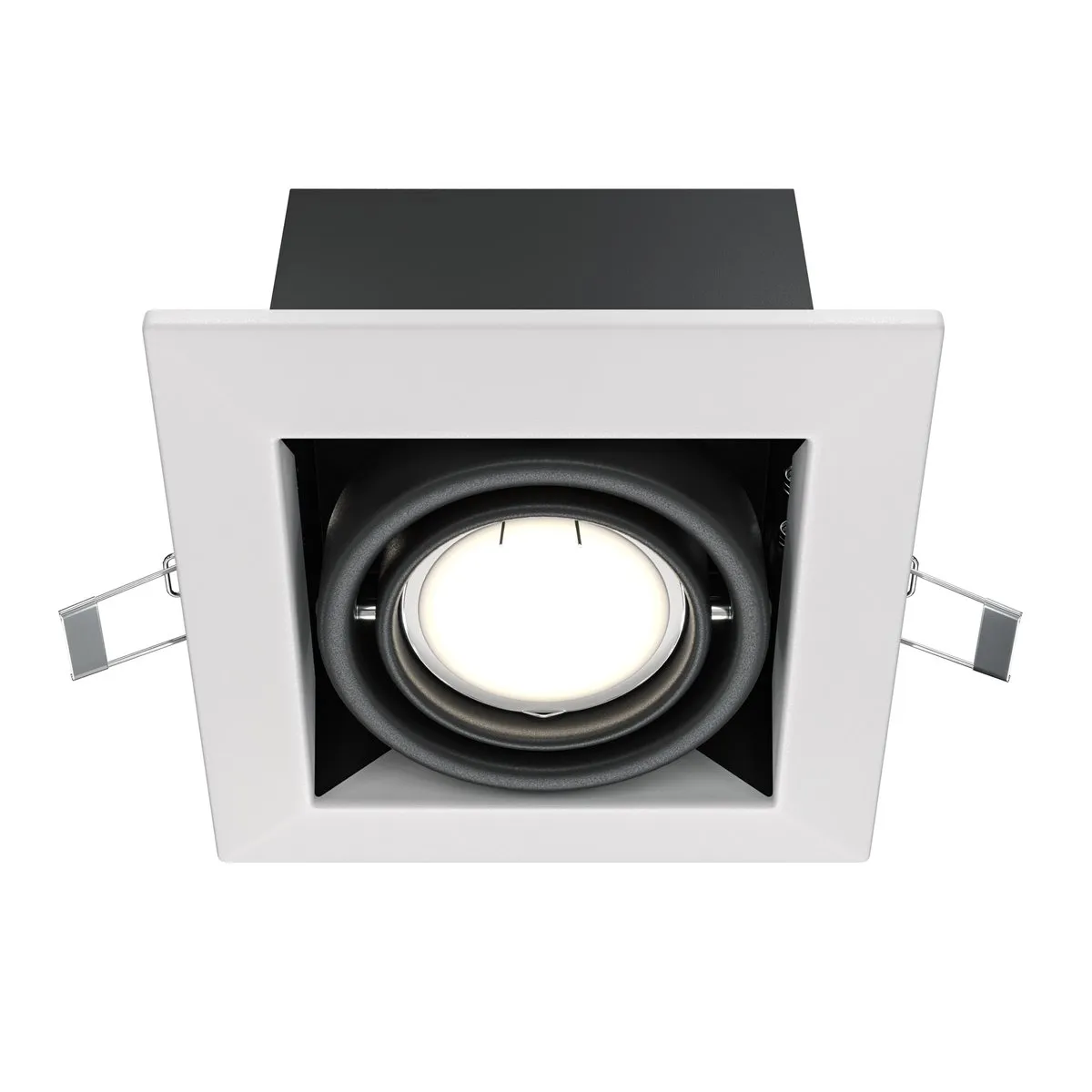 DL008-2-01-W Встраиваемый Светильник Downlight 0K 120° IP 20 Металл GU10 Белый