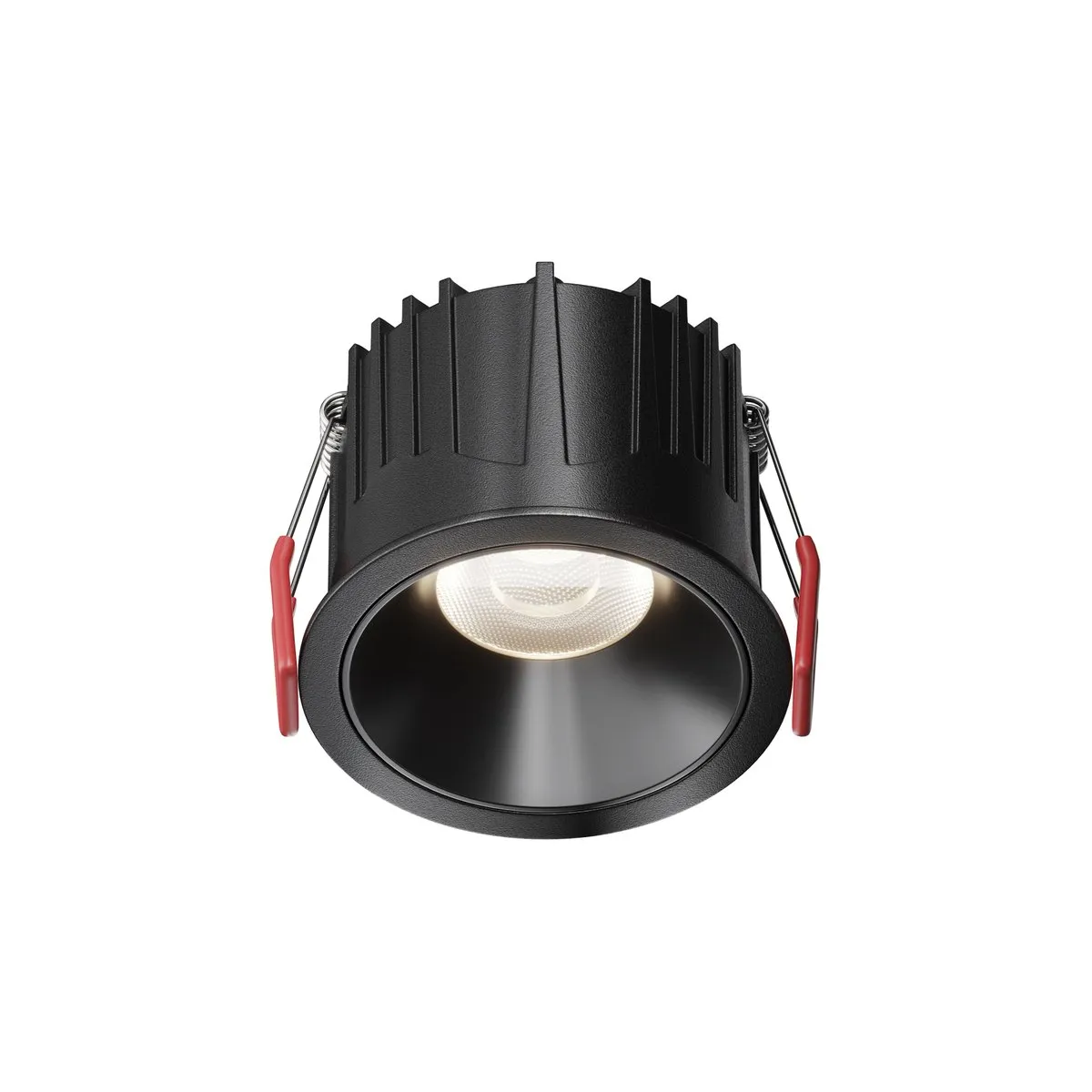 DL043-01-15W4K-RD-B-1 Встраиваемый Светильник Downlight 4000K 60.0° IP 20 Алюминий LED Черный 15Вт