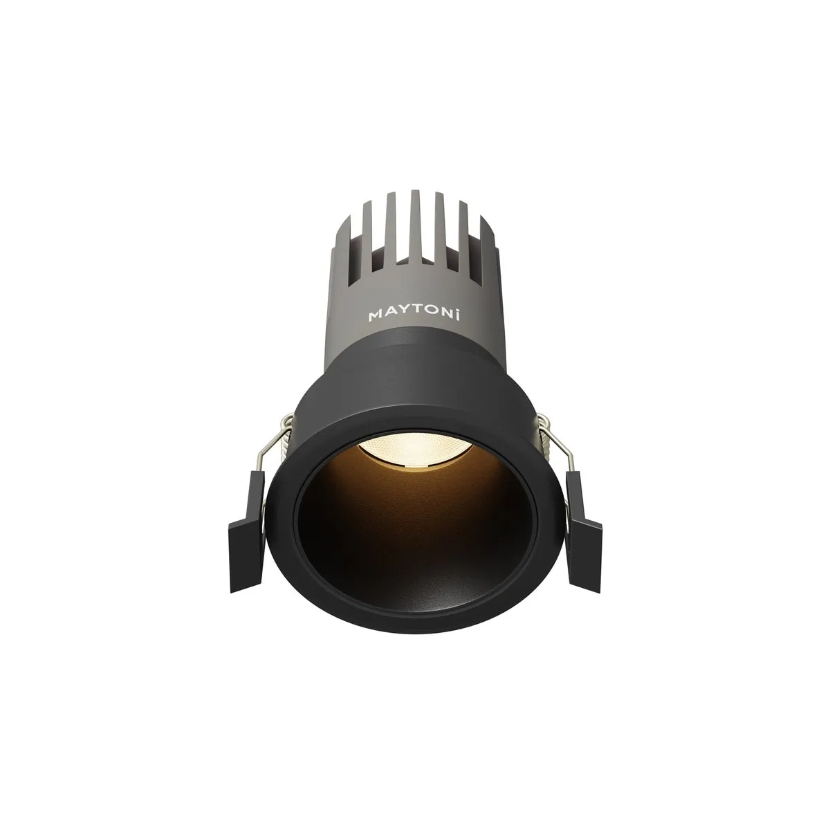 DL116-10W-3K-B Встраиваемый Светильник Downlight 3000K 50.0° IP 20 Алюминий LED Черный 10Вт
