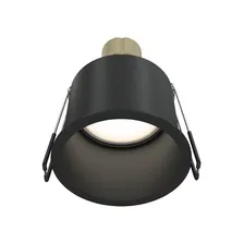 DL049-01B Встраиваемый Светильник Downlight 0K IP 20 Алюминий GU10 Черный