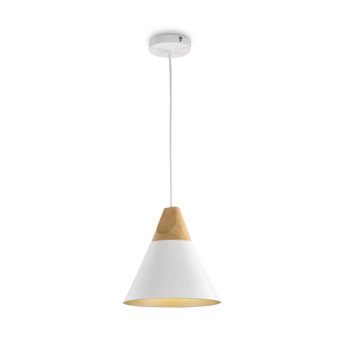 P359-PL-01-W Подвесной Светильник Pendant 0K 120° IP 20 Металл E27 Белый 60Вт