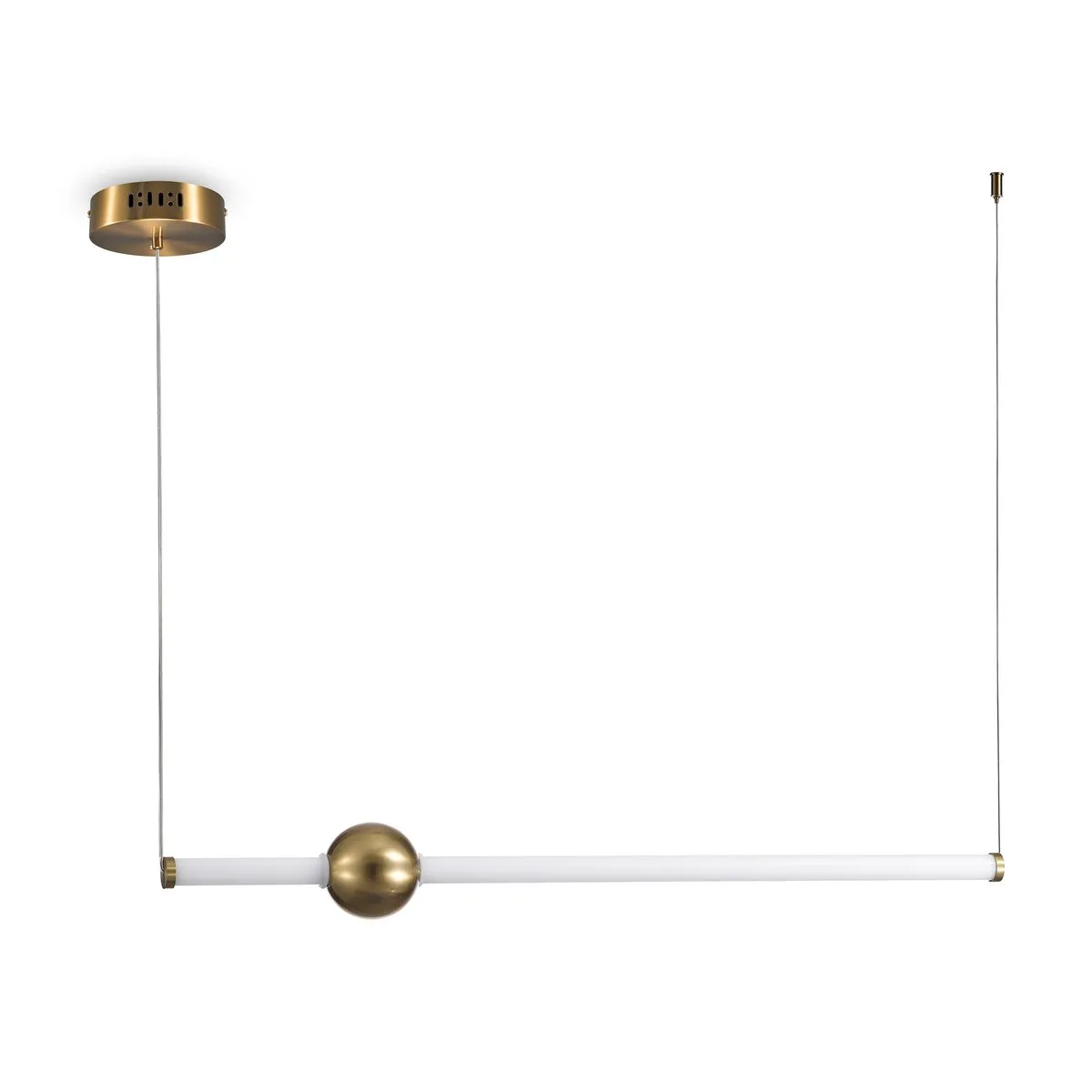 FR5387PL-L14.5BS1 Подвесной Светильник Modern 3000K 120.0° IP 20 Алюминий, металл LED Латунь Белый 14,5Вт