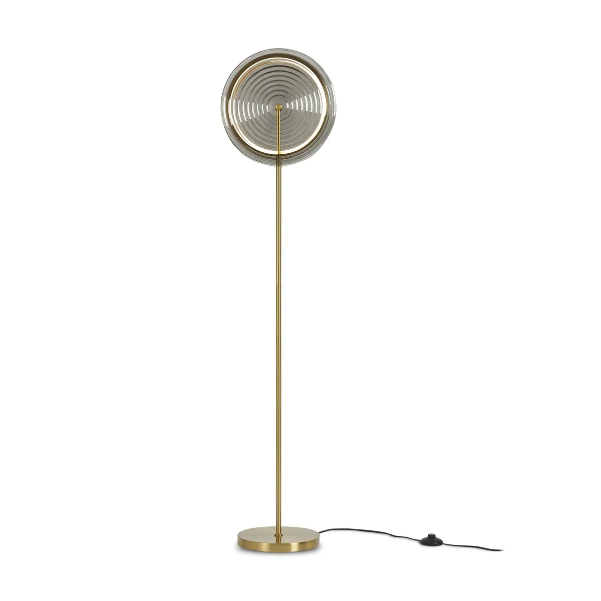 FR5442FL-L13B Напольный Светильник Modern 3000K 120.0° IP 20 Металл, Стекло LED Латунь Дымчатый 19Вт