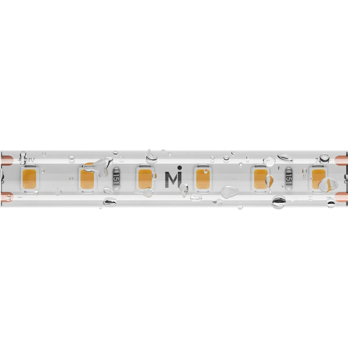 201212 Светильник Светодиодная лента Ultra 3000K 120.0° IP 68 Медь LED Белый 9,6Вт 5м