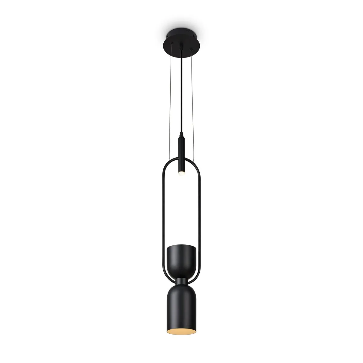 FR5400PL-01B Подвесной Светильник Modern 3000K 60.0° IP 20 Металл E27 Черный 40Вт