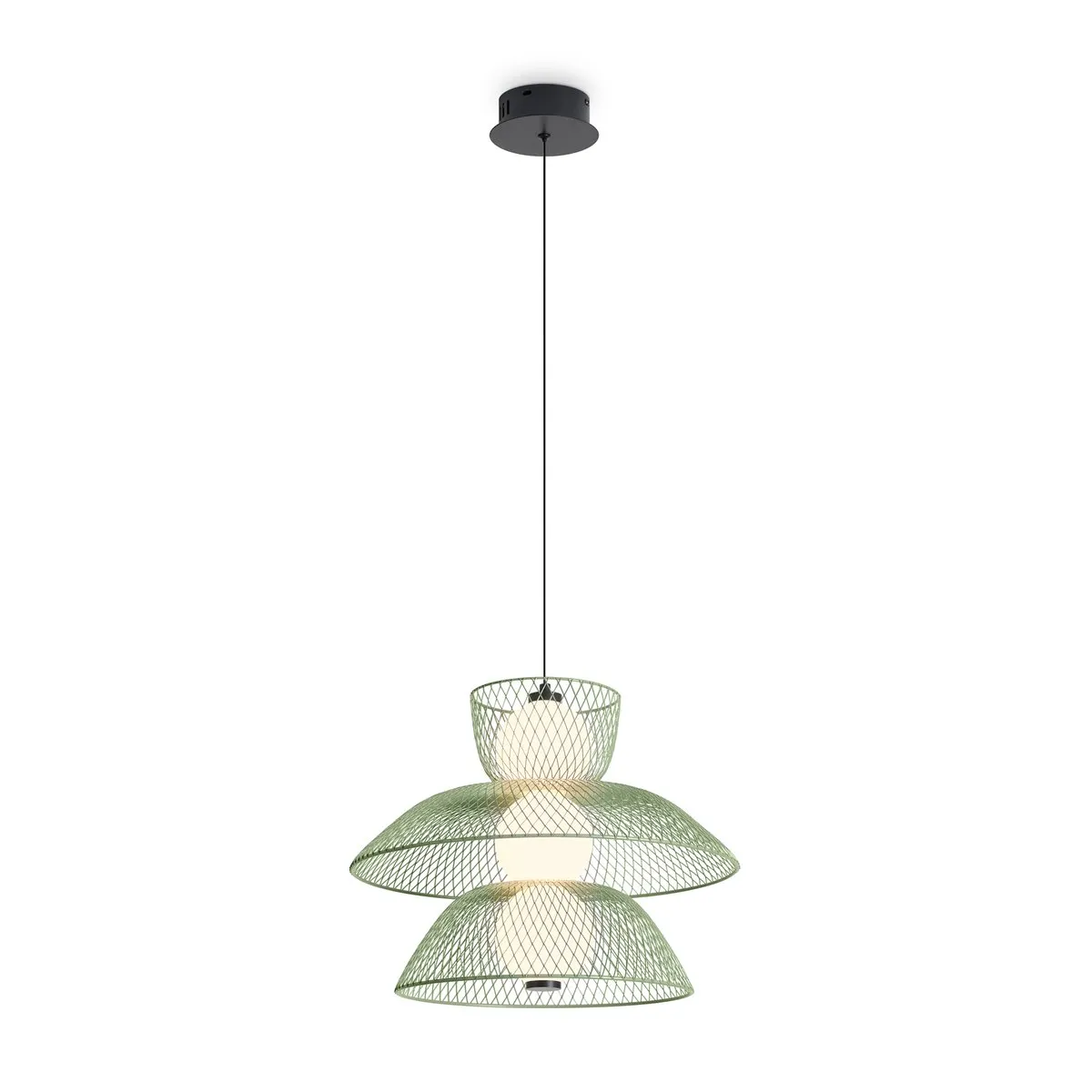FR5545PL-L5GN Подвесной Светильник Modern 2700K 120.0° IP 20 Металл LED Черный Зеленый 6Вт