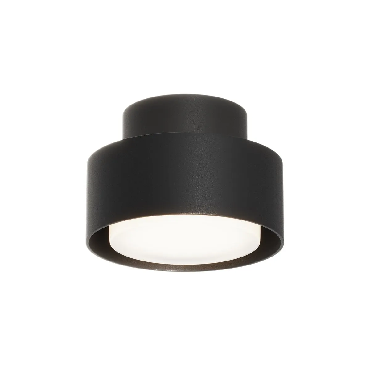 C092CL-GX53-B Потолочный Светильник Ceiling 0K IP 20 Алюминий и акрил GX53 Черный 12Вт