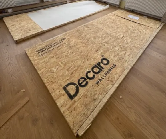 Ящик деревянный транспортировочный Decaro Wallpanels 285*125*5 см (Тип 2)