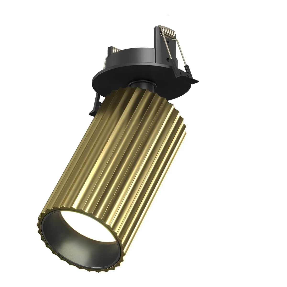 C110CL-01-GU10-BS Встраиваемый Светильник Ceiling 0K IP 20 Алюминий GU10 Черный