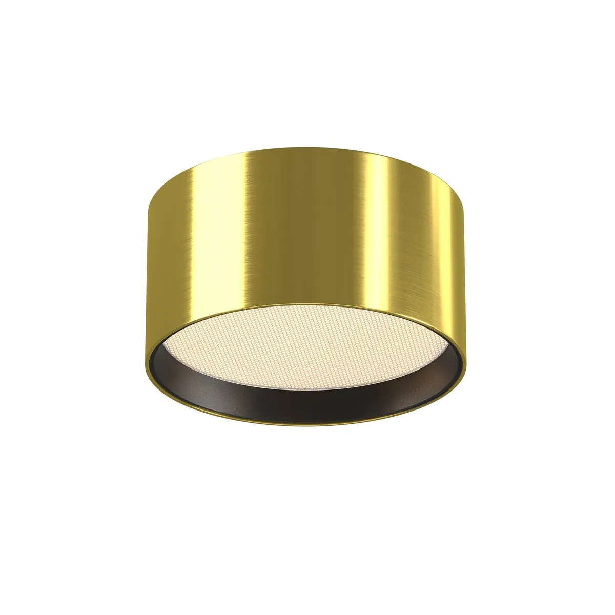C091CL-12W3K-BS Потолочный Светильник Ceiling 3000K 120.0° IP 20 Алюминий и пластик LED Латунь