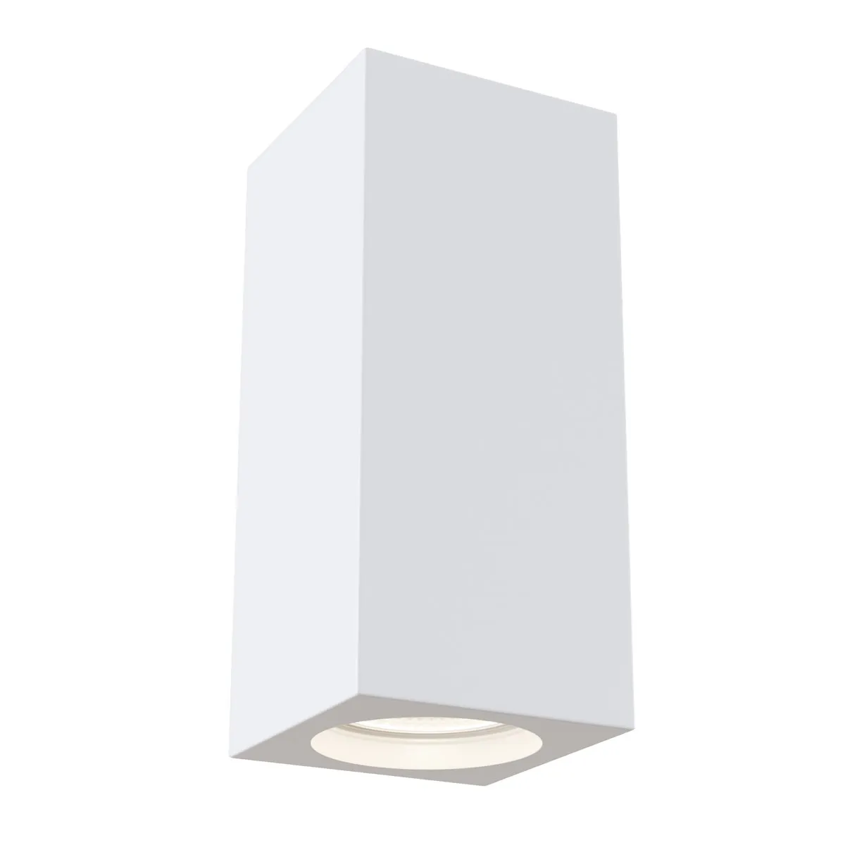 C006CW-01W Потолочный Светильник Ceiling 0K 120° IP 20 Гипс GU10 Белый 30Вт