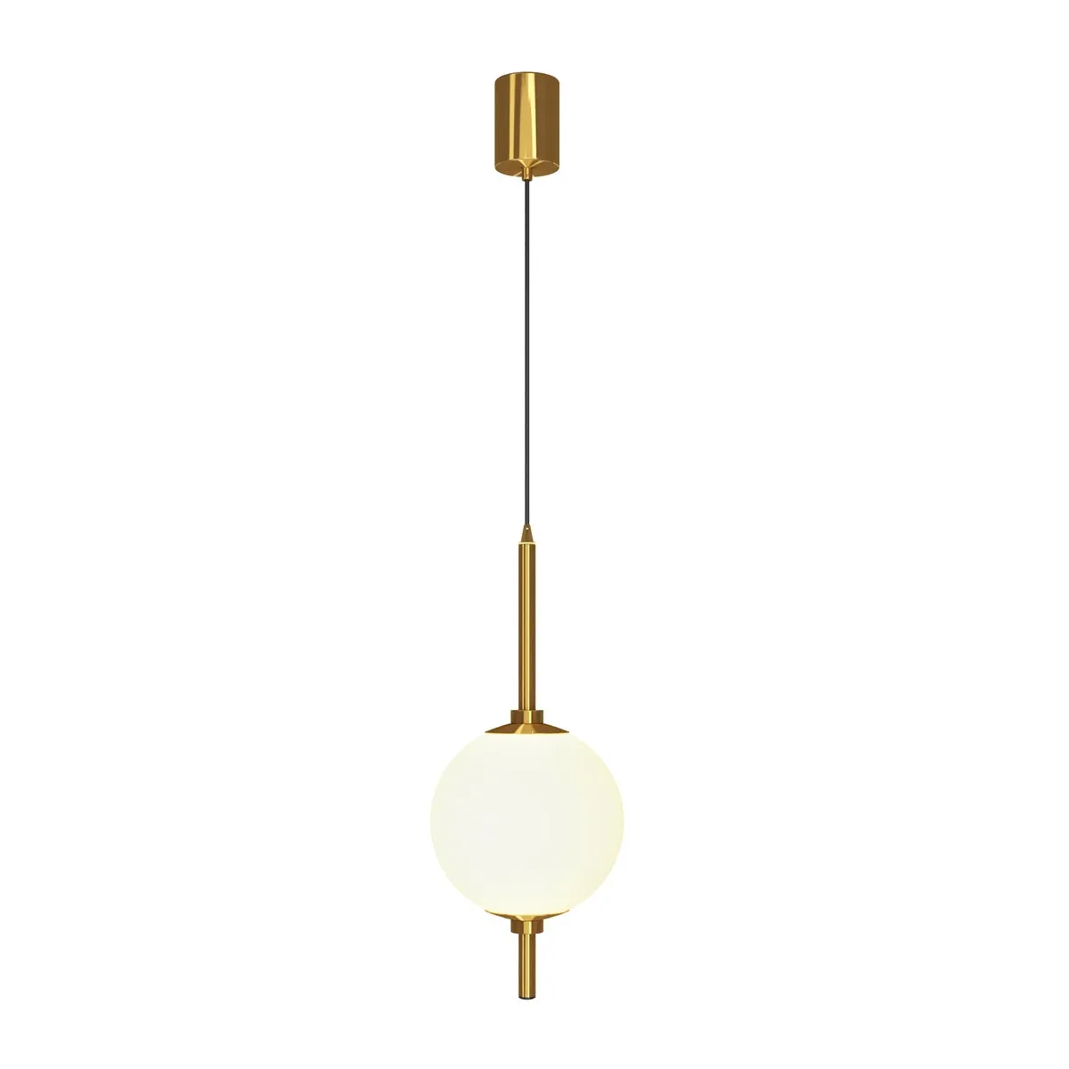 Z020PL-L6BS3K Подвесной Светильник Table & Floor 3000K 360.0° IP 20 Металл, Стекло LED Латунь Белый 7Вт
