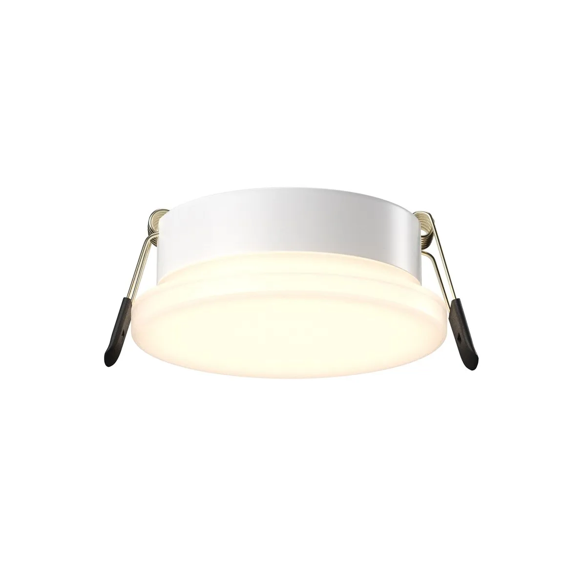 DL067-GX53-W Встраиваемый Светильник Downlight 0K 120° IP 20 Алюминий и пластик GX53 Белый