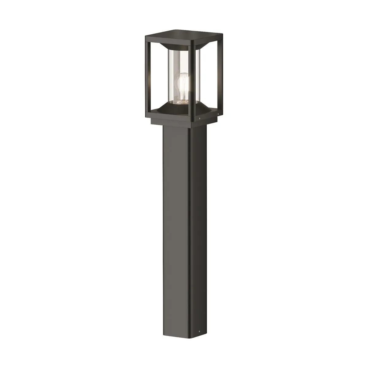 O452FL-01GF2 Светильник Outdoor 0K IP 54 Алюминий и пластик E27 Графит 15Вт