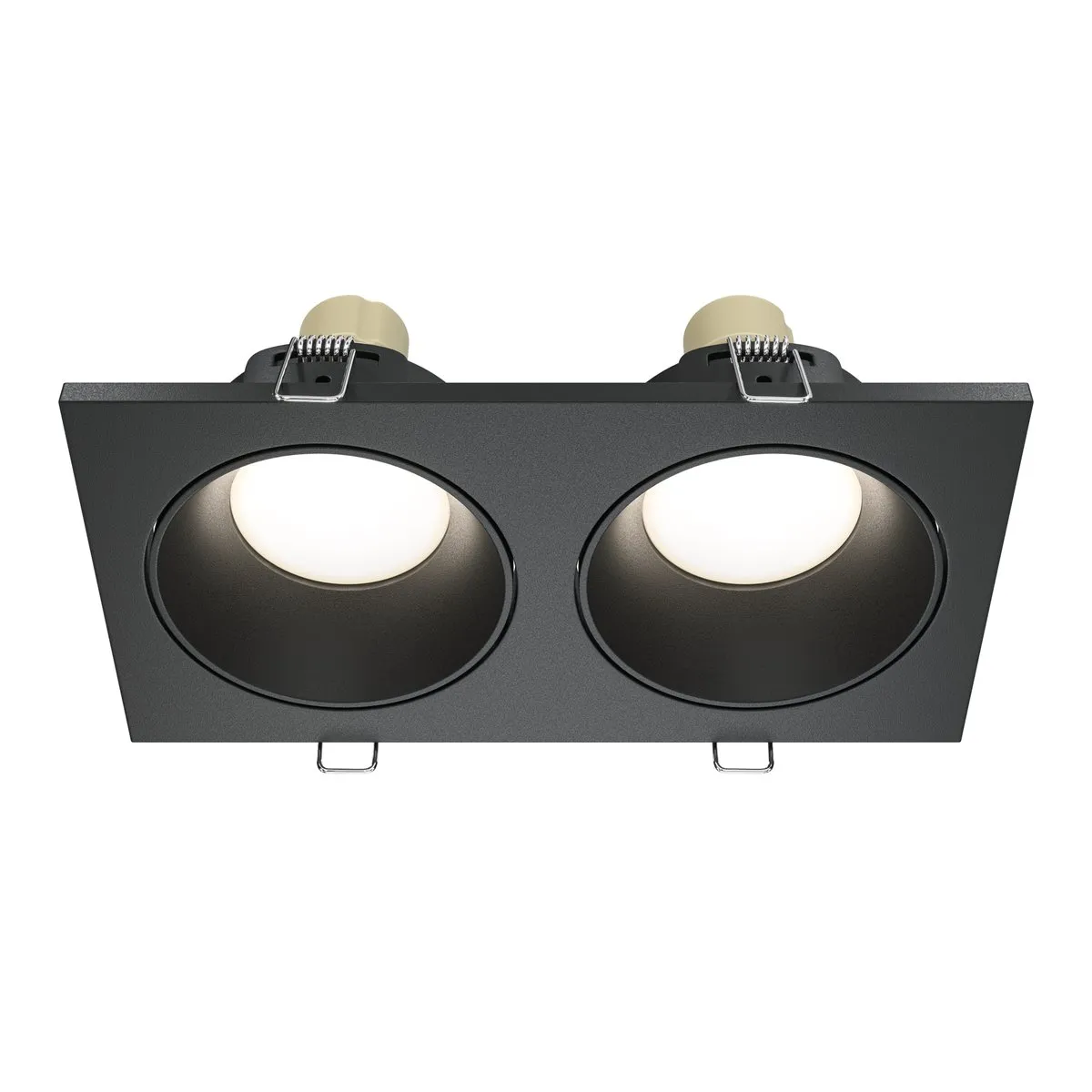 DL033-2-02B Встраиваемый Светильник Downlight 0K IP 65 Алюминий GU10 Черный