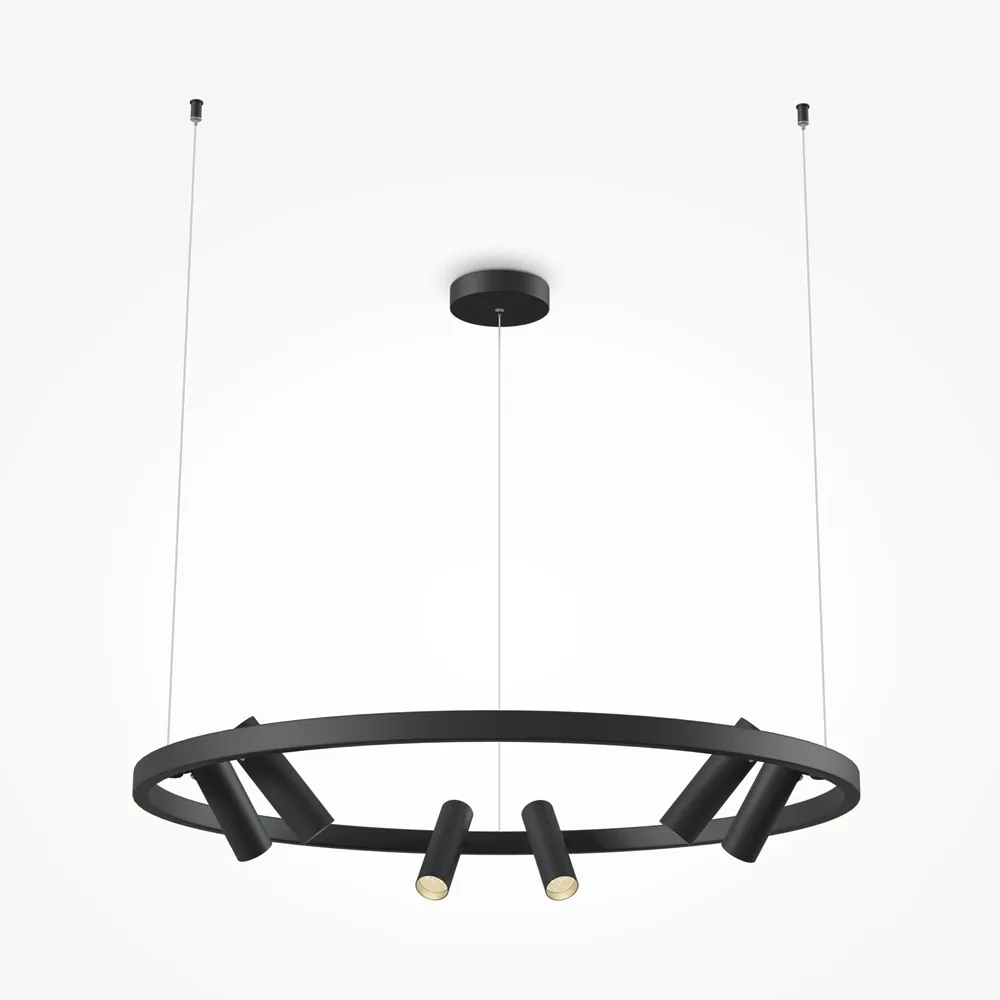 MOD102PL-L42BK Подвесной Светильник Modern 0K 120.0° IP 20 Алюминий LED Черный 40Вт