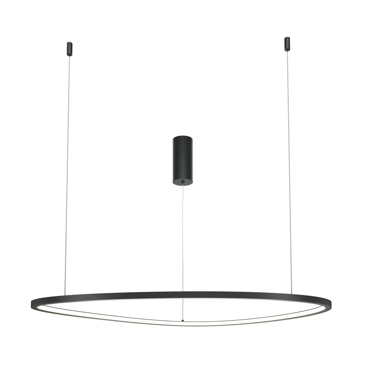 MOD072PL-L36B3K Подвесной Светильник Modern 3000K 120.0° IP 20 Алюминий, Силикон LED Черный Белый 36Вт