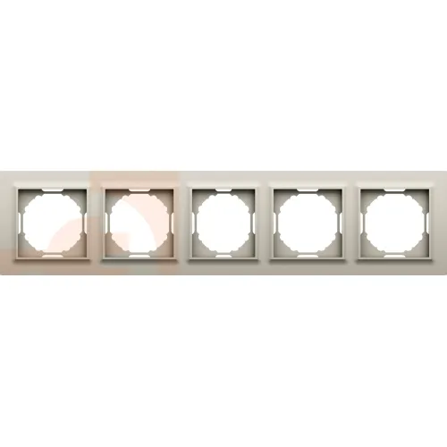 DEW21535 Рамка установочная Donel A07 Wave МАТОВЫЙ КАШЕМИР