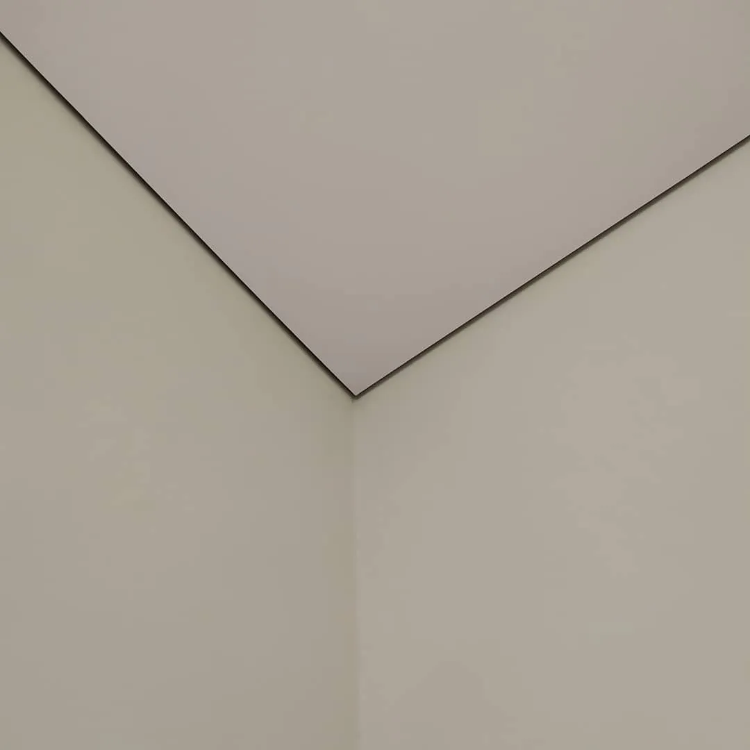 Угол сварной 90 гр. внутренний ART-TENEVOY-MINI profil GIPPS 12*35*2000 для ГКЛ 12,5 мм черный