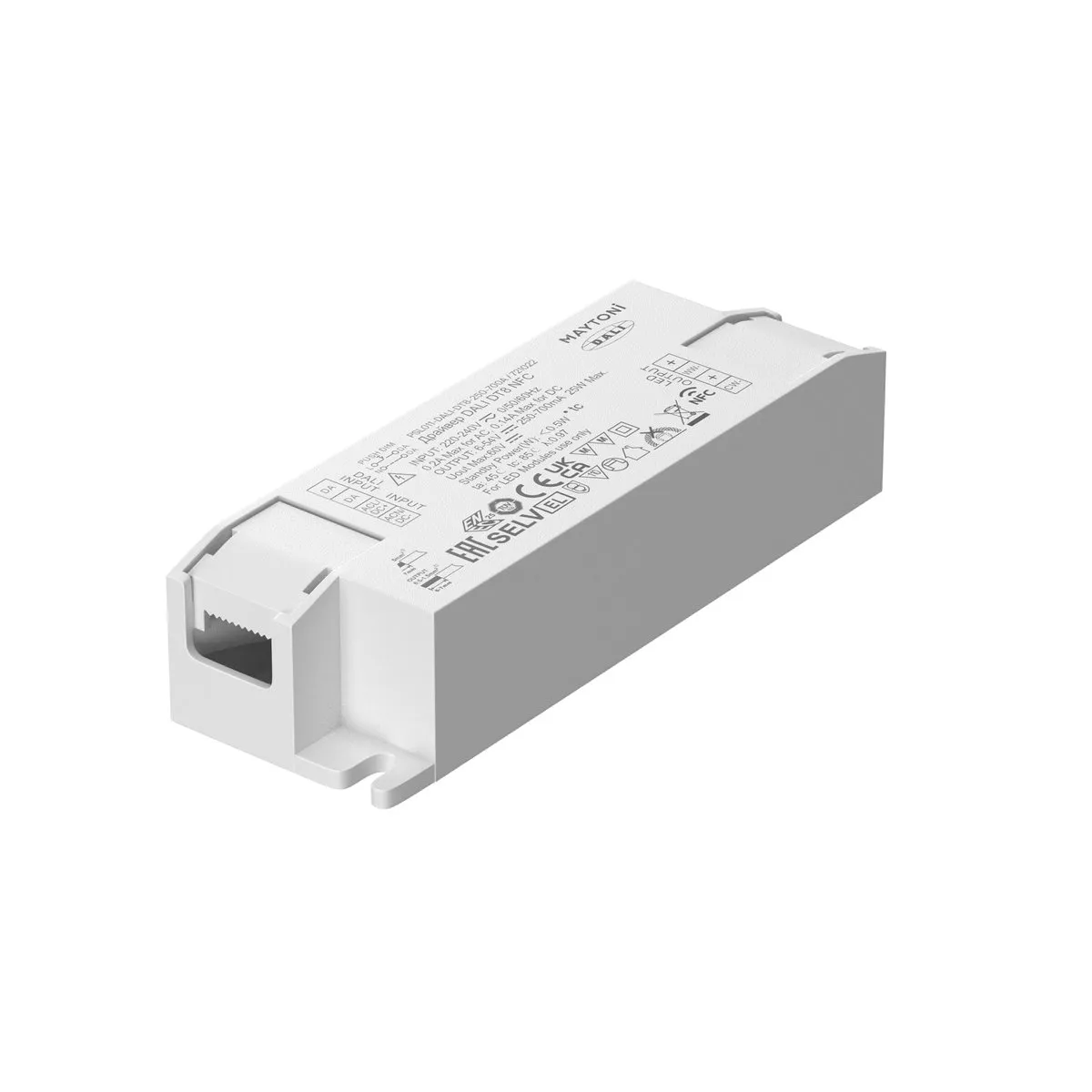 721022 Светильник DALI IP 20 Пластик Белый 25Вт