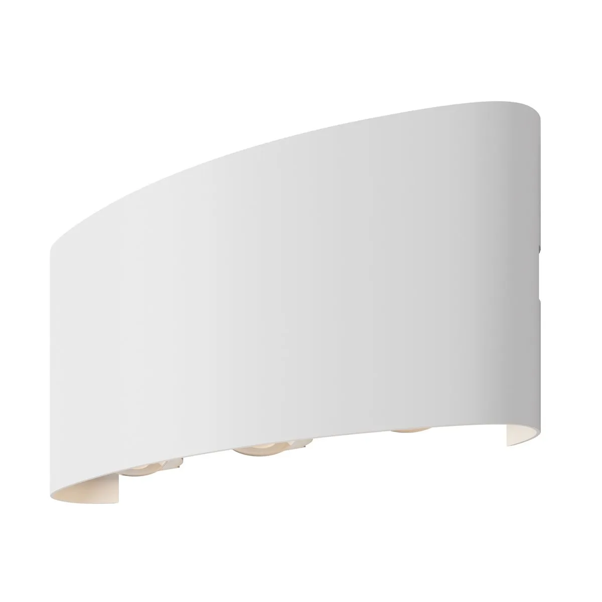 O417WL-L6W3K Светильник Outdoor 3000K 52.0° IP 54 Металл LED Белый 6Вт