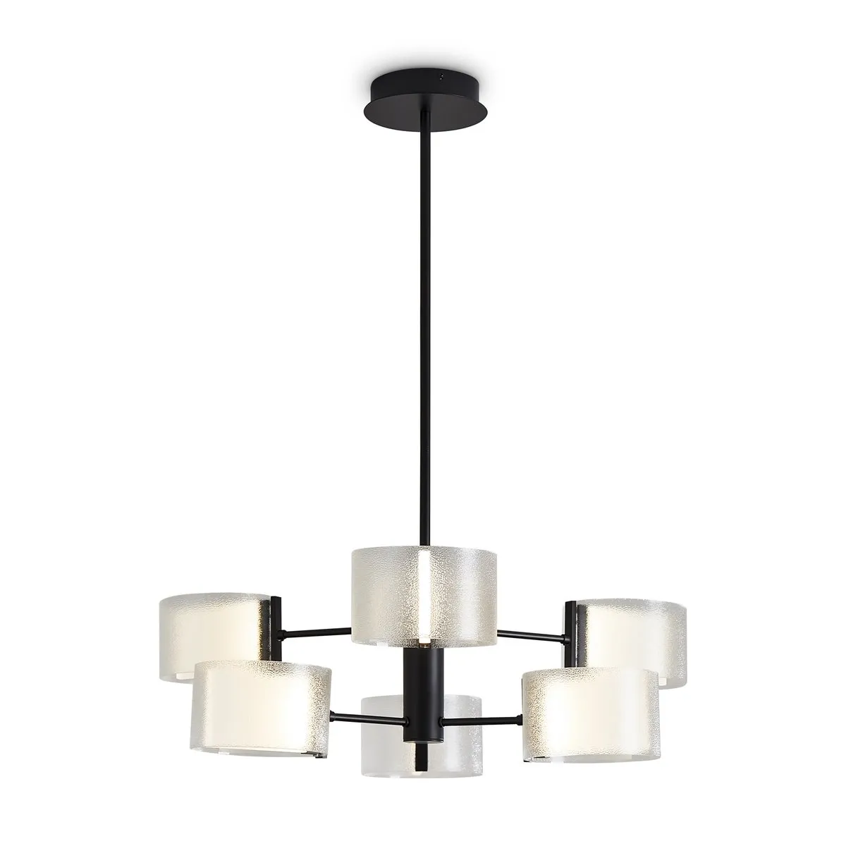 FR5541CL-L30B Потолочный Светильник Modern 3000K 120.0° IP 20 Металл, Акрил LED Черный Прозрачный 35Вт