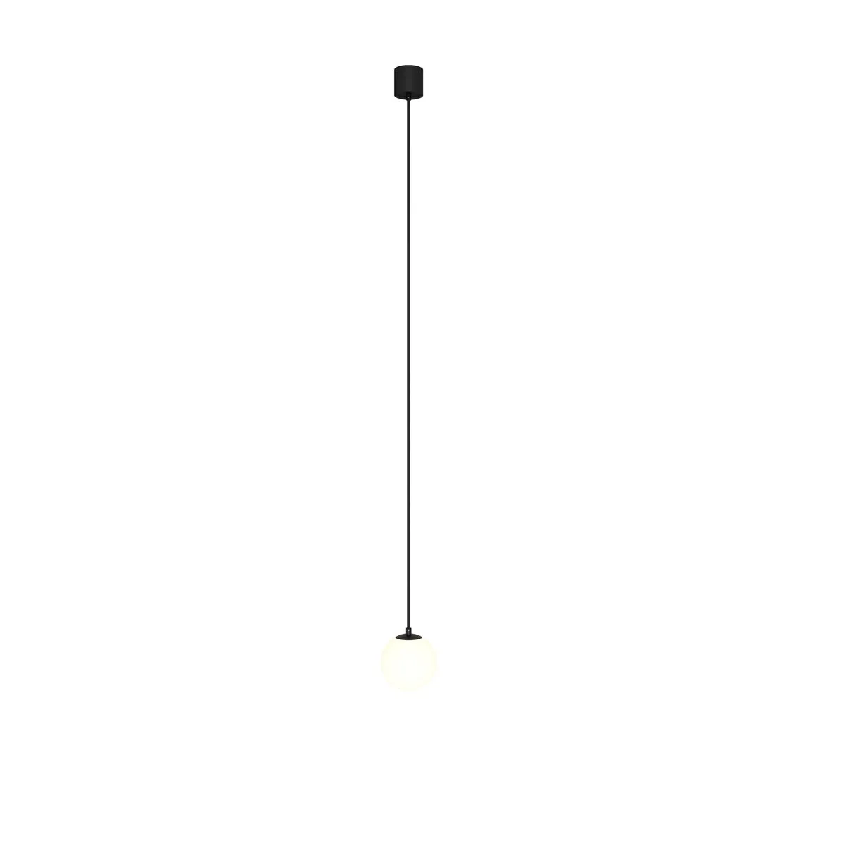 P039PL-5W3K-10-B Подвесной Светильник Pendant 3000K 360.0° IP 20 Алюминий и пластик LED Черно-белый 5Вт