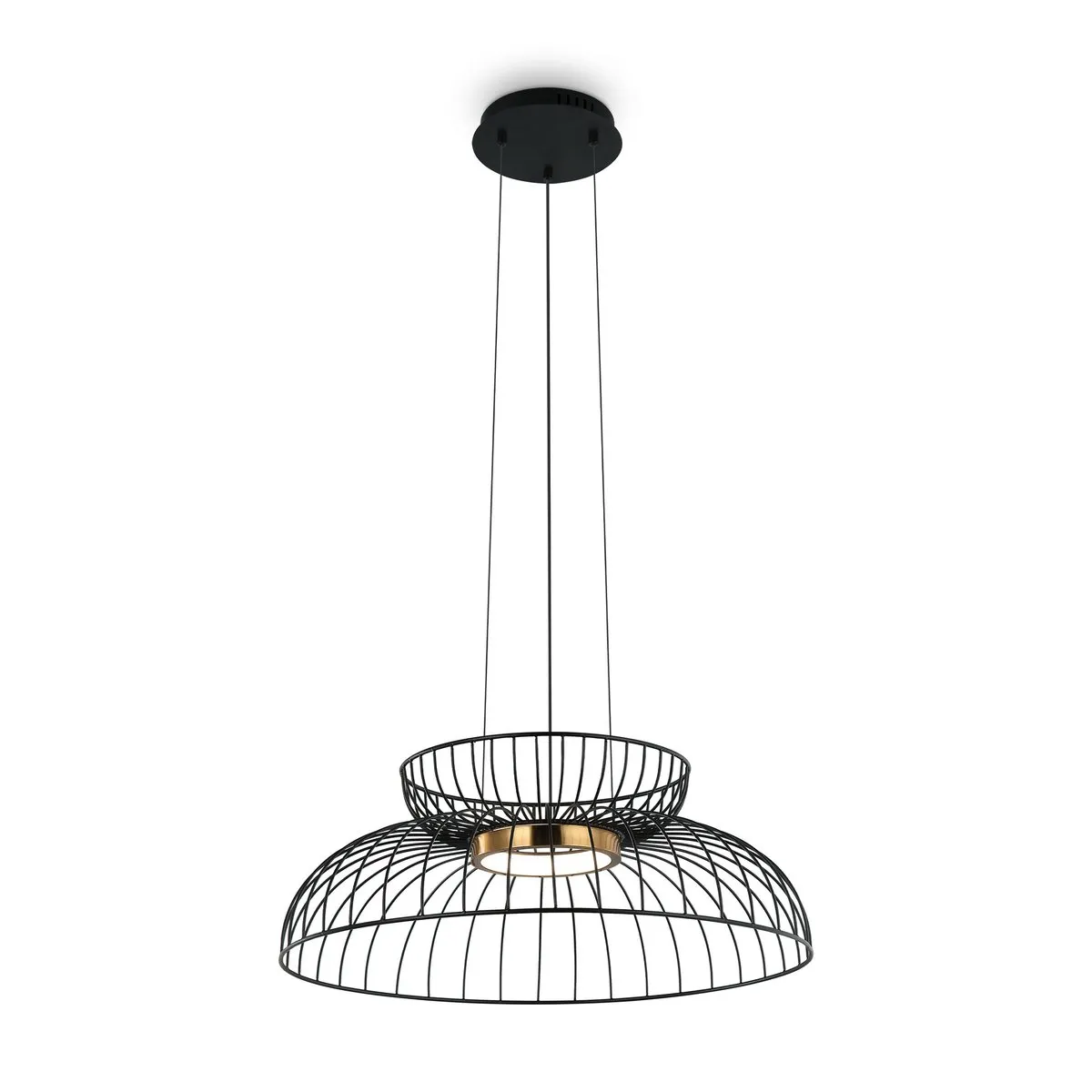 FR5398PL-L6B Подвесной Светильник Modern 3000K 160.0° IP 20 Металл LED Черный 8Вт