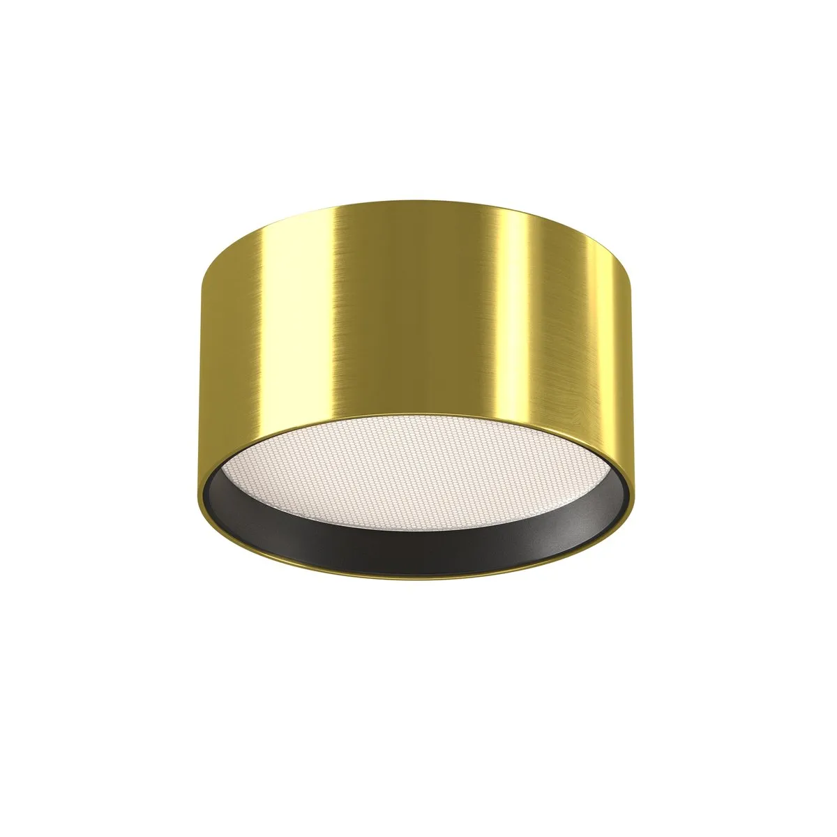 C091CL-12W4K-BS Потолочный Светильник Ceiling 4000K 120.0° IP 20 Алюминий и пластик LED Латунь