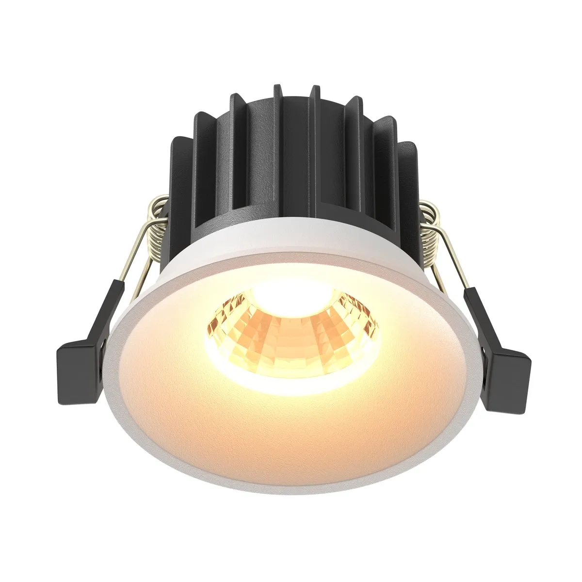 DL058-12W2.7K-W Встраиваемый Светильник Downlight 2700K 60.0° IP 20 Алюминий LED Белый 12Вт