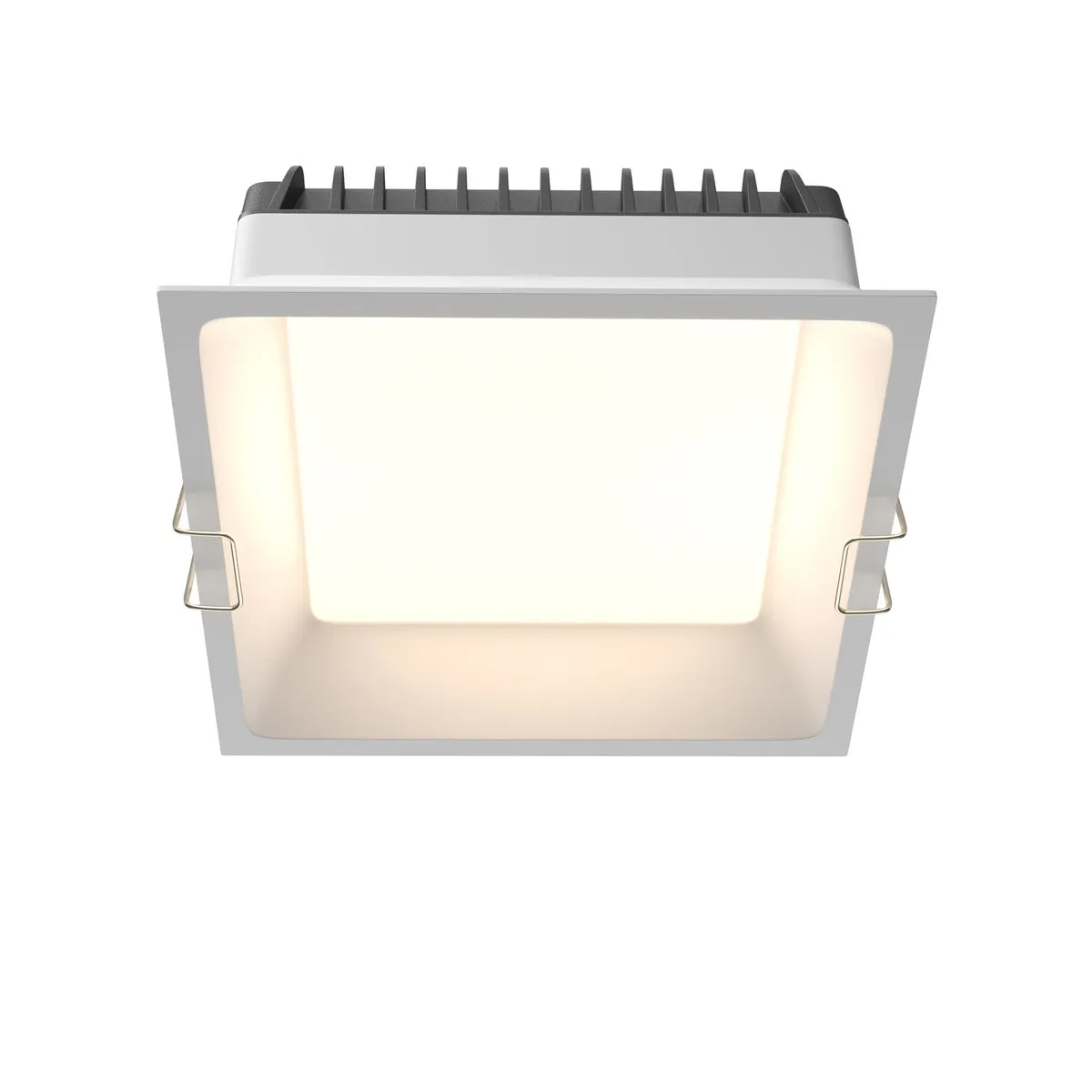 DL056-18W3-4-6K-W Встраиваемый Светильник Downlight 0K 100.0° IP 44 Алюминий и пластик LED Белый 18Вт 145мм