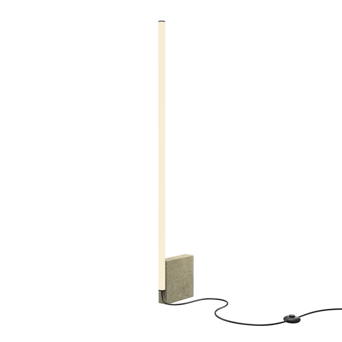 MOD277FL-L24GR3K Напольный Светильник Modern 3000K 360.0° IP 20 Бетон, Акрил LED Серый Белый 24Вт