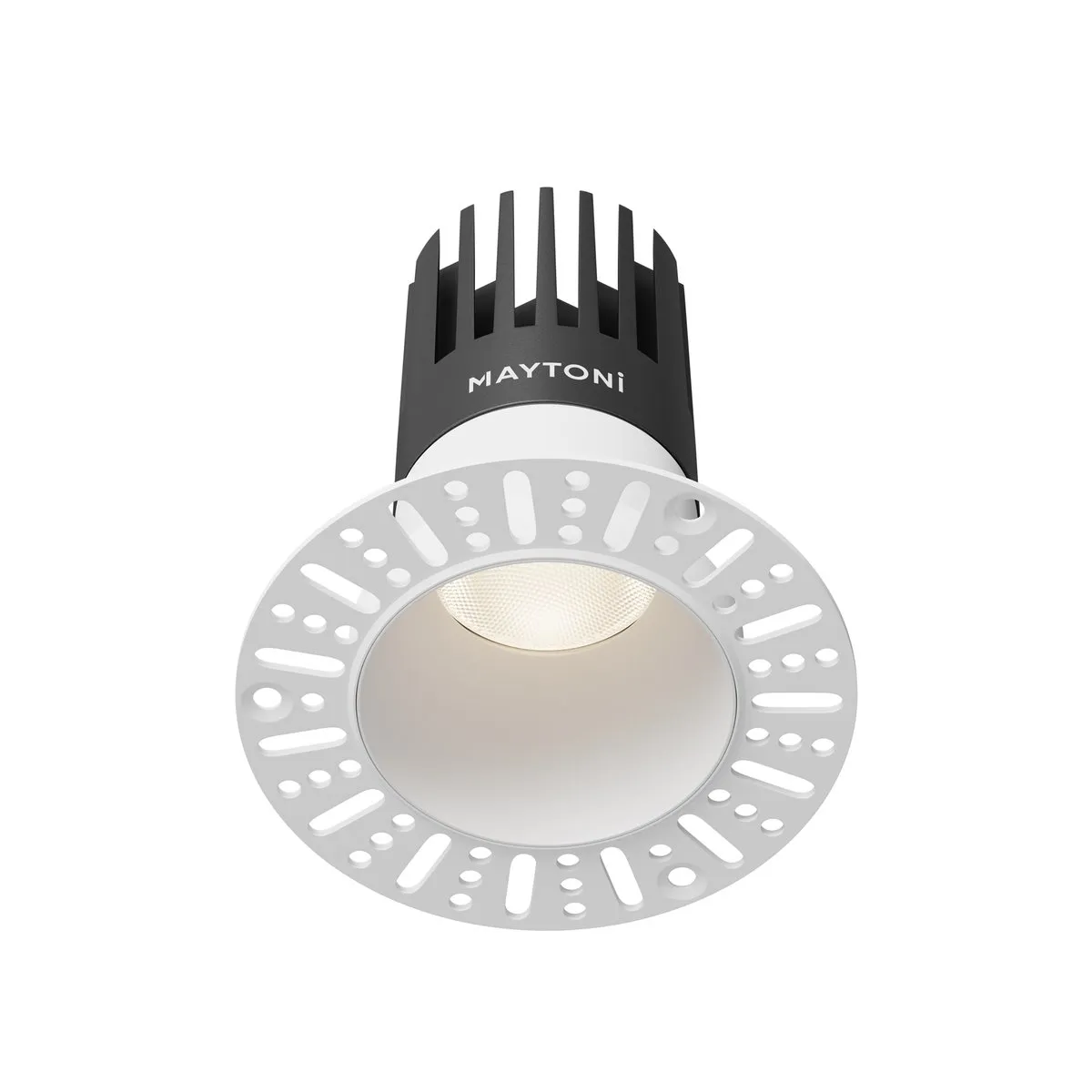 DL122-15W-4K-TRS-W Встраиваемый Светильник Downlight 4000K 50.0° IP 20 Алюминий LED Белый 15Вт