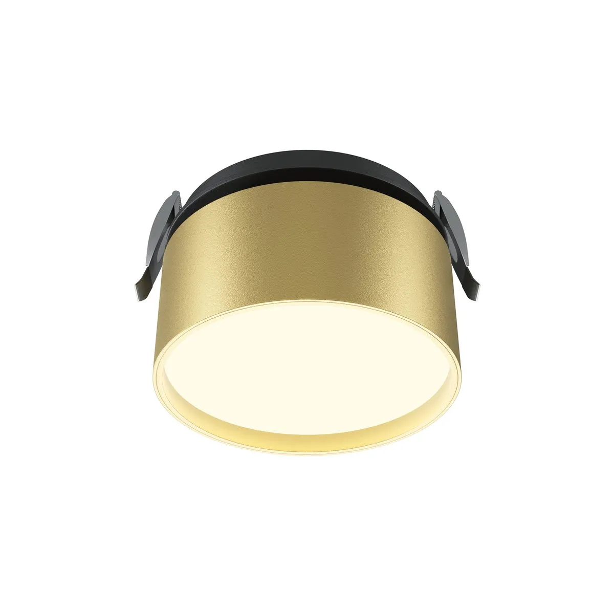 DL024-12W3K-BMG Встраиваемый Светильник Downlight 3000K 120.0° IP 20 Алюминий LED Черный