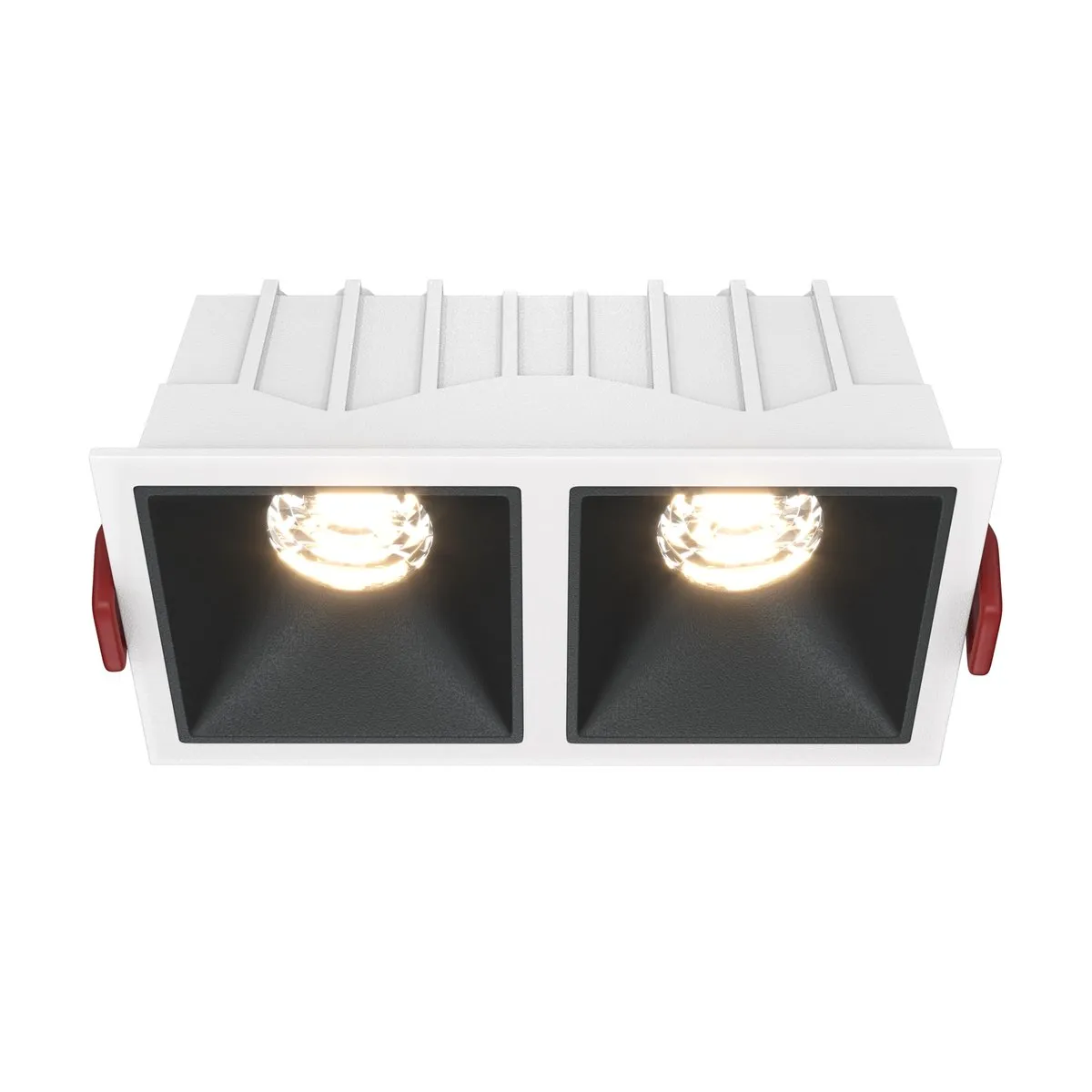 DL043-02-10W3K-D-SQ-W Встраиваемый Светильник Downlight 3000K 36.0° IP 20 Алюминий и пластик LED Белый 126мм