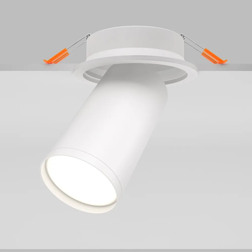 C048CL-U-1W Встраиваемый Светильник Ceiling 0K 120° IP 20 Алюминий GU10 Белый