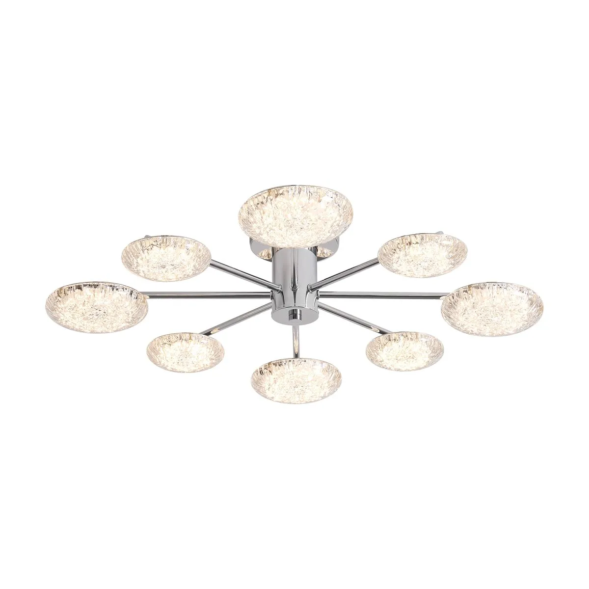 FR5531CL-L42CH Потолочный Светильник Modern 2700K 120.0° IP 20 Металл, Акрил LED Хром Прозрачный 42Вт