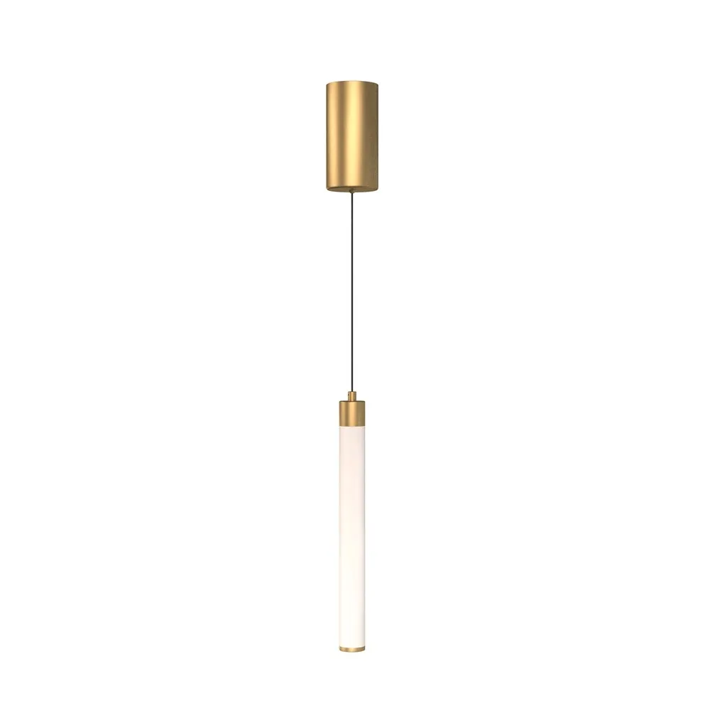 P022PL-L10MG3K Подвесной Светильник Pendant 3000K 360.0° IP 20 Алюминий LED Золото 10Вт