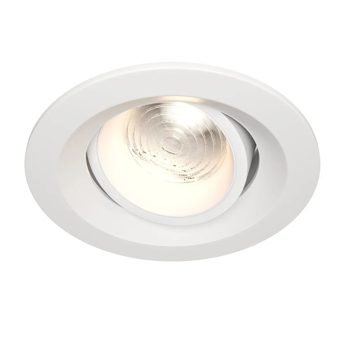 DL052-L7W4K Встраиваемый Светильник Downlight 4000K 60.0° IP 20 Алюминий LED Белый 7Вт