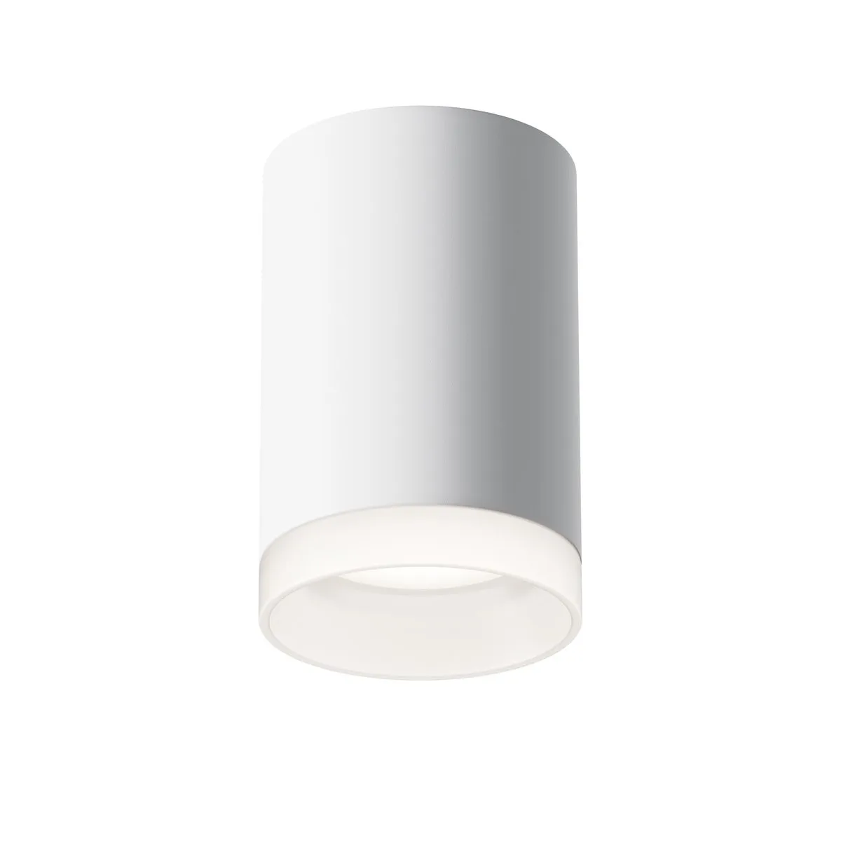 C008CW-01W Потолочный Светильник Ceiling 0K 120° IP 20 Алюминий и акрил, Акрил GU10 Белый