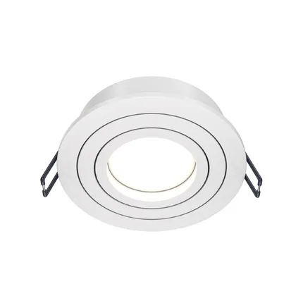DL023-2-01W Встраиваемый Светильник Downlight 0K 120° IP 20 Алюминий GU10 Белый