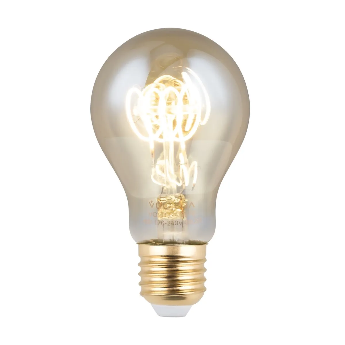 7078 Светильник Loft LED 2800K 360.0° Стекло E27 Тонированный 4Вт