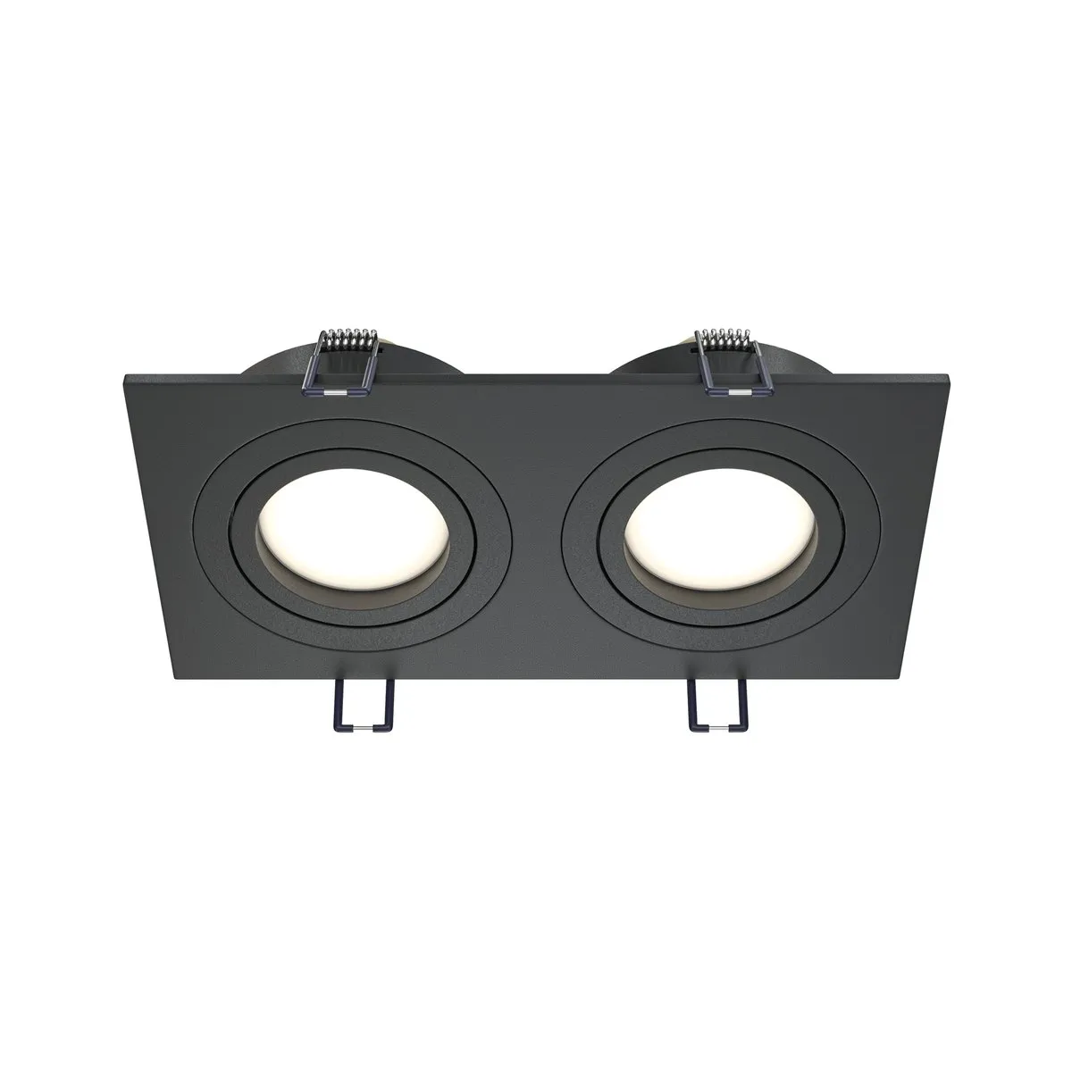 DL024-2-02B Встраиваемый Светильник Downlight 0K IP 20 Алюминий GU10 Черный