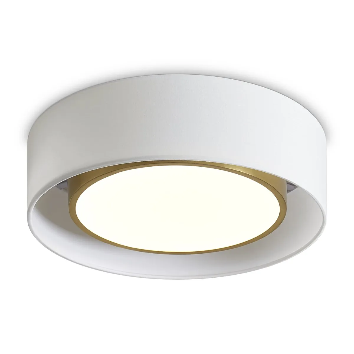 FR6170CL-L52BS Потолочный Светильник LED 3000K 120.0° IP 20 Металл, Ткань LED Латунь Белый 25Вт
