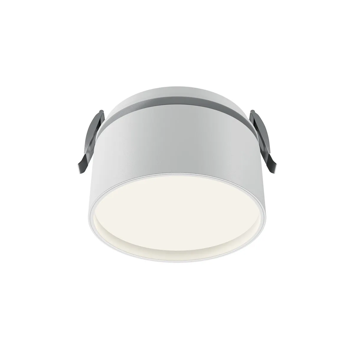 DL024-12W4K-W Встраиваемый Светильник Downlight 4000K 120.0° IP 20 Алюминий LED Белый